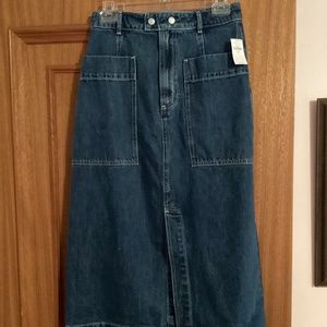 Gap Blue Jean Skirt